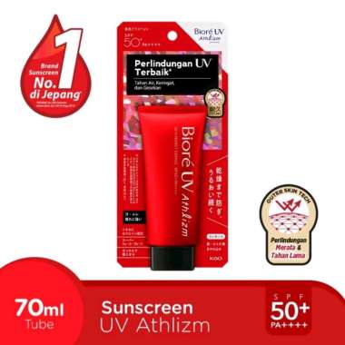 (70 ml) Biore UV Athlizm Skin Protection Essence Sport Sunscreen SPF 50 PA++++