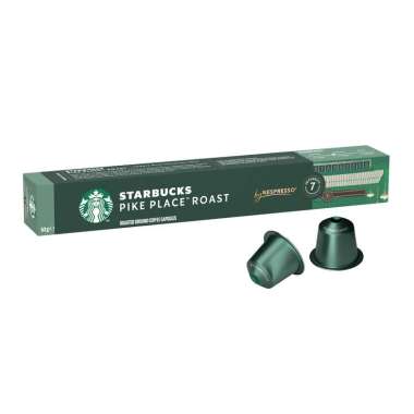 Starbucks Nespresso Pike Place Roast Lungo Coffee Capsule Capsules / Kapsul Kopi