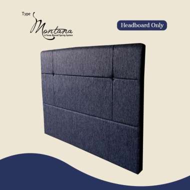 American Pillo Montana Sandaran (Bukan SpringBed) 120 x 200 Grey Kota Surabaya