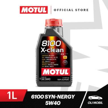 MOTUL Oli Mobil 8100 X-CLEAN 5W40 1L