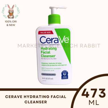 CeraVe Hydrating Facial Cleanser For Normal to Dry Skin 473 ml