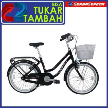 Polygon Lovina Sepeda Keranjang [20 Inch] HITAM
