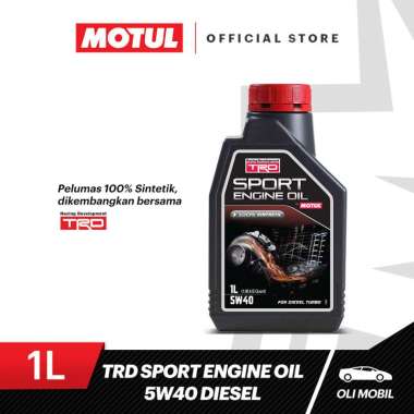 MOTUL Oli Mobil TRD SPORT ENGINE OIL 5W40 DIESEL 1L