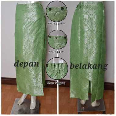 Rok Songket Palembang/Rok Modern Wanita Songket Sage