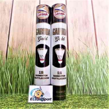 GARUDA GOLD PUTIH SHUTTLECOCK BOLA BADMINTON BULUTANGKIS - ELton Sport