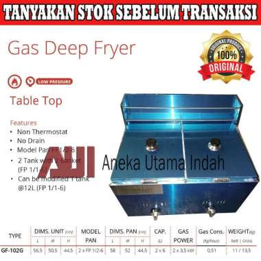 DEEP FRYER GETRA GF-102G PENGGORENGAN GF 102 G