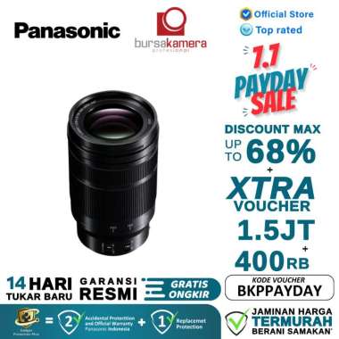 BKP Panasonic H-ES50200GC Leica DG Vario-Elmarit 50-200mm f/2.8-4.0 ASPH Power O.I.S Camera Lens