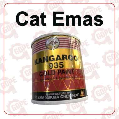 CAT BESI WARNA EMAS KANGAROO