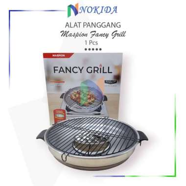 Nokida Alat Pemanggang Maspion Fancy Grill 33 cm / Untuk Panggangan Sosis Bakar Fancy Grill 33 cm