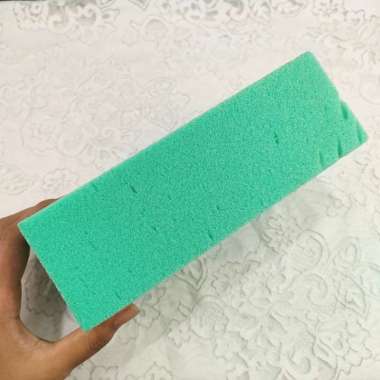 1 BIJI BUSA BUNGA / FLORAL FOAM / BUSA KERING / BUSA BUNGA HIAS HIJAU MUDA