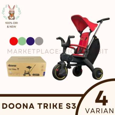 Doona Liki Trike S3 Sepeda Stroller Lipat Stroller Anak Biru