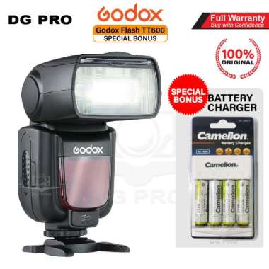 Godox Flash TT600 - TRIGGER X2T - TT 600 CANON NIKON SONY FUJI X2 T PAKET BATT CHARG TT600 ONLY