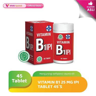 Vitamin B1 25 mg IPI (45 Tablet)