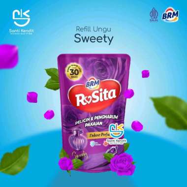 BRM REFILL PELICIN PAKAIAN Mawar laundry Ungu