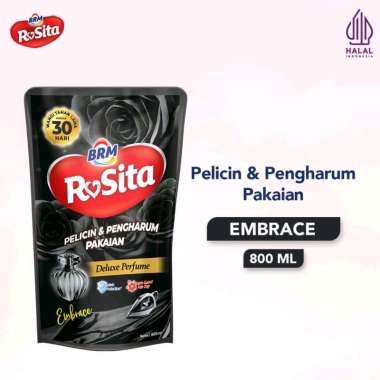 BRM REFILL PELICIN PAKAIAN Mawar laundry Hitam