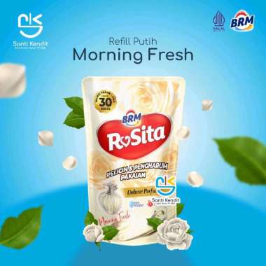 BRM REFILL PELICIN PAKAIAN Mawar laundry Putih