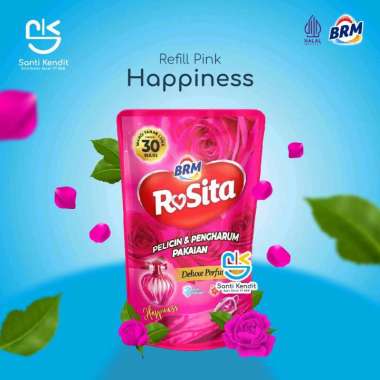 BRM REFILL PELICIN PAKAIAN Mawar laundry Pink