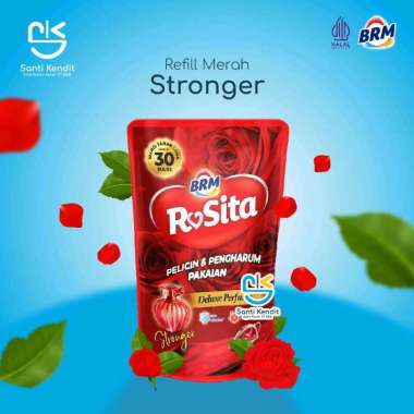 BRM REFILL PELICIN PAKAIAN Mawar laundry Merah