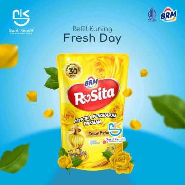 BRM REFILL PELICIN PAKAIAN Mawar laundry Kuning