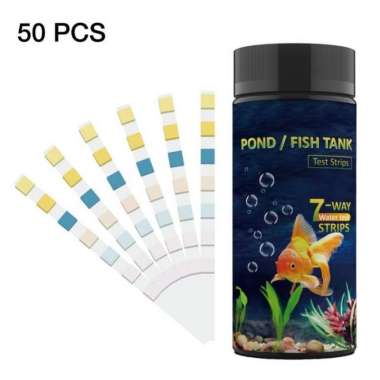 OEM Test Kadar Kaporit Kolam Ikan Water Test Kit Nitrate Nitrite Chlorine 7 in 1