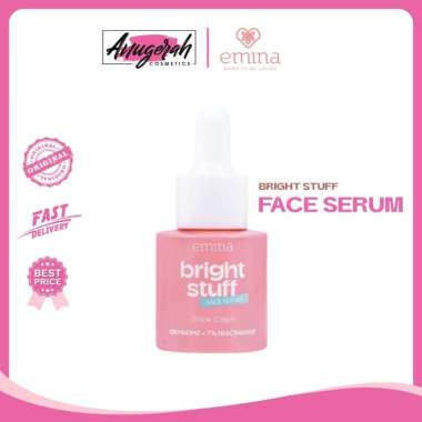 Emina Bright Stuff Face Serum 30ML - Serum Wajah Cerah Glowing Anti Kusam