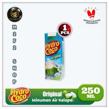 Minuman Air Kelapa Hydro Coco Original - 250 ml (Kemasan Satuan)