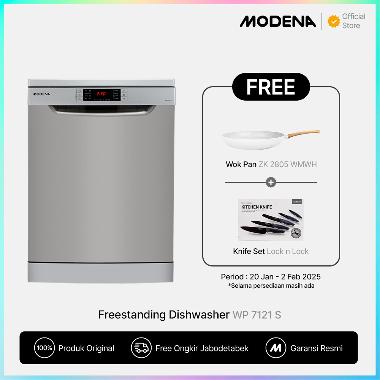 MODENA Freestanding Dishwasher - WP 7121 S