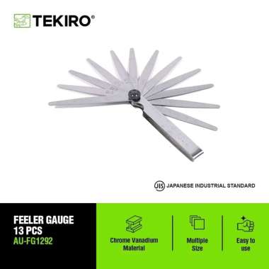 ALAT SETTING KLEP TEKIRO FEELER GAUGE TEKIRO 13 BLADE ALAT SETEL KLEP