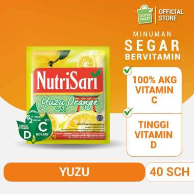 NutriSari Yuzu Orange 40 sachet - Minuman Buah Vitamin C