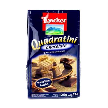 LOACKER QUADRATINI KAKAO 125GR PAK