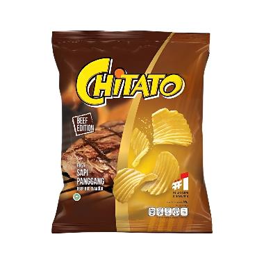 Promo Harga Chitato Snack Potato Chips Sapi Panggang Beef Barbeque 68 gr - Blibli