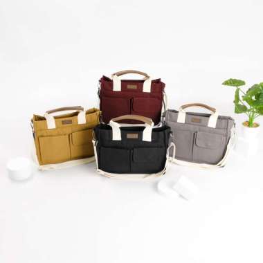 Pamole Veronna Series Tas Selempang Wanita Slingbag Wanita Hitam