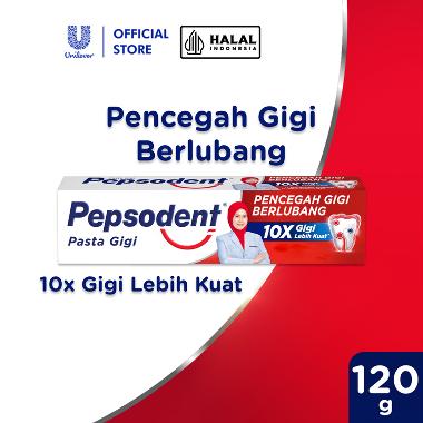 Pepsodent Pencegah Gigi Berlubang Pasta Gigi 120 g