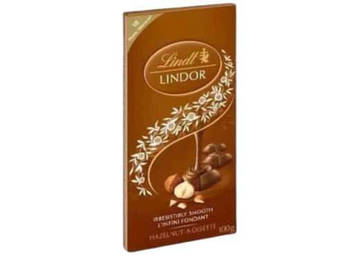 LINDT MILK HAZELNUT [100 G]