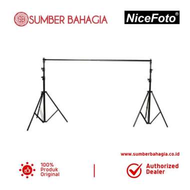 Sumber Bahagia - Nice Foto Stand Background 1 Bar Black