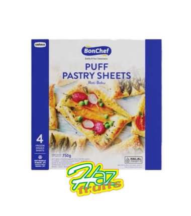 Puff Pastry Sheet Bonchef 750 gram