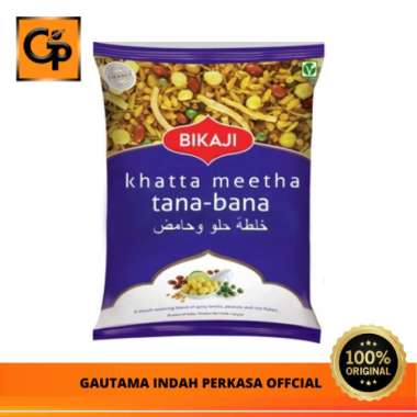 Cemilan Kacang Campur Khas India Bikaji Khatta Meetha Tana Bana 200g