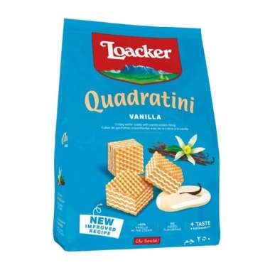 LOACKER QUADRATINI VANILLA 125GR