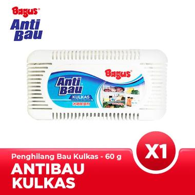 Bagus Anti Bau Kulkas/Lemari Es 60 gr - Efektif Menetralkan Bau tidak Sedap White