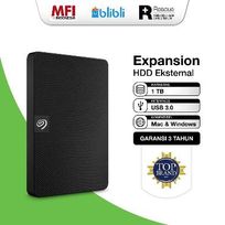 Seagate Expansion 1TB Portable Harddisk Eksternal USB 3.0 Black
