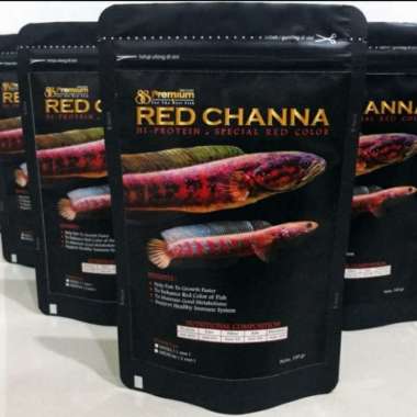 88 Premium YELLOW Channa 2 mm Pellet Pakan Makanan Ikan Pelet 100 gram