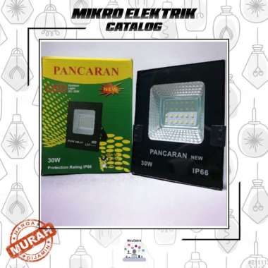 Lampu Led Sorot / Tembak Pancaran 30 W Putih / Kuning putih