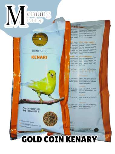 Pakan Burung Kenari Gold Coin 250 gram