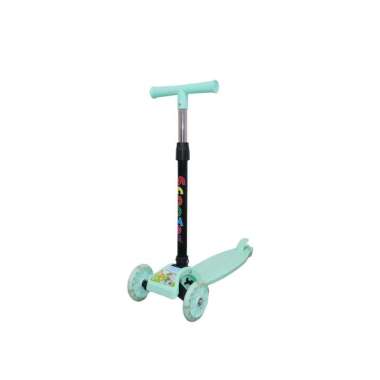 SK-M95 PART 2 Mainan Otopet Scooter Anak Otoped Kumbang Skuter Anak Roda 3 Bisa Lipat Lampu LED Roda