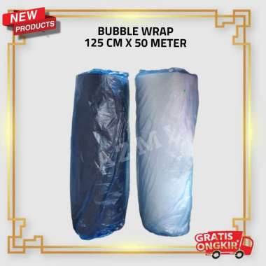 Bubblewrap Bubblepack Bubble roll Wrap Pack /125 x 50 METER FULL / HANYA BISA GOJEK Hitam