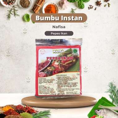 Nafisa Bumbu Instan Pepes Ikan 30gr - Bumbu Pepes Ikan Nafisa