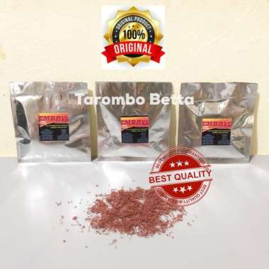 Cacing Sutra Sutera Kering Makanan Ikan Kyoto - EMBRYO 5gr Tubifex SP