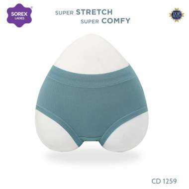Sorex CD Basic Midi Wanita Super Stretch Warna Warni CD 1259 M