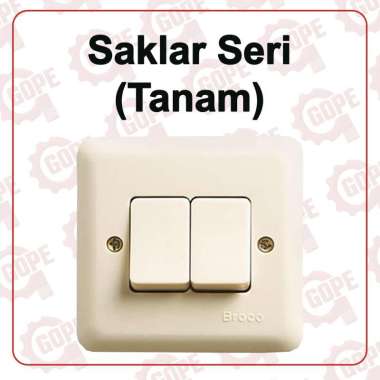 SAKLAR DOUBLE BROCO (TANAM)