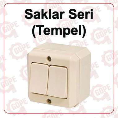 SAKLAR DOUBLE BROCO (TEMPEL)